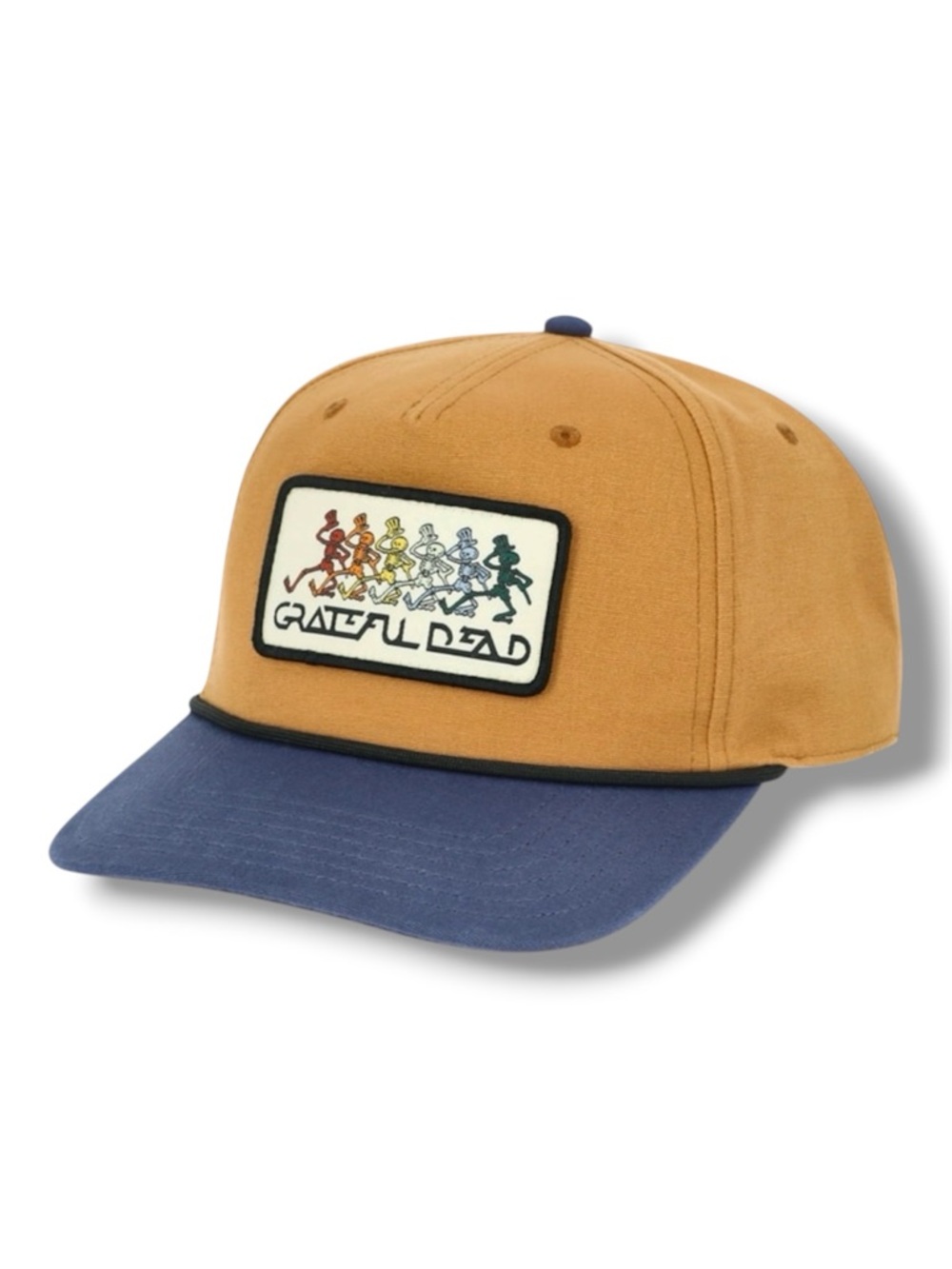 Grateful Dead Dancing Skeletons Men's Snapback Sport Hat - NWT - Picture 2 of 3